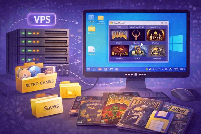 Windows VPS для хранения и запуска старых PC-игр – коллекция, совместимость, доступ